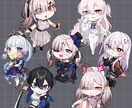 SDイラスト制作いたします 可愛いデフォルメ描きます！！！ イメージ2