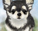 パステル画風にペットの似顔絵を可愛く描きます SNSアイコン、携帯待受、プレゼントなどに イメージ3