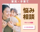 子育てのお悩みを伺います 60分間・無制限チャット相談〜ひと息ついていってくださいね〜 イメージ1