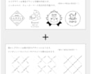 ロゴと透かしのデザインをセットで制作いたします 便利な2点セットプラン。単品よりお得な価格です。 イメージ2