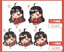 ぷるんとかわいいミニキャラ制作します 頭身・絵柄をカスタマイズして自分好みのキャラを依頼可能！ イメージ3