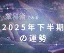 2025年下半期の運勢を占います 気軽に運勢をサクッと占いたい方におすすめ◎本質、才能診断も イメージ1