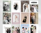 100P超もらえる！プロフィールブックが作れます 人気デザイン丸ごと納品！新郎新婦様好みにカスタマイズ❂ イメージ2