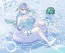 VTuber立ち絵、キャラデザ描きます オリジナル衣装であなたの可愛いを引き出します！ イメージ8