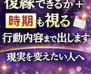 相手の気持ち正直に視ます 復縁できるか＋時期＋具体的な連絡内容まで出します イメージ1