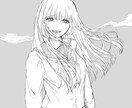 かわいい女の子のイラストをお描きします 病み系イラストも可能！様々なタッチに対応します！ イメージ5
