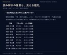 ４占術を重ねて才能と人生の転機を深く鑑定します 自分を深く知る全10章の鑑定書｜今だけ個別動画付き イメージ7