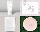 屋号やイニシャルを活かしたロゴを制作します 一点もの｜サロンやショップ｜モノグラム｜無料修正回数5回 イメージ3