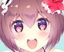 TwitterなどのSNS用アイコン描きます アイコンをかわいく彩ります。初めての方でもお気軽にどうぞ！ イメージ3