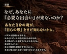 ソウルメイトとの運命の「出会い」を引き寄せます あなたの魂が前世から繋がる「特別な存在」と今世で出会う為に。 イメージ3
