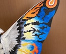 フィギュアのリペイント・塗装します 筆塗りならではの仕上がりで、怪獣ソフビを格好良く変身させます イメージ2