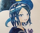 絵画のようなアナログのイラストを描きます 実際に1から色彩までイラストを制作します。 イメージ5