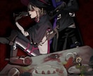 一枚絵、ヴィネット図のイラストを描きます スチル、歌ってみたなどに使える一枚絵を作成！ イメージ5