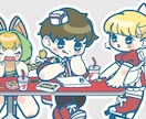 最短即日納品！ポップで可愛いキャラクター描きます グッズや広告に！温かくかわいい個性あるデザイン イメージ4