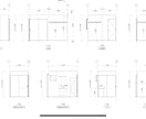 建築士のプロが基本・実施図面作成致します 木造/住宅/現役建築士/外観・内観パース作成 イメージ7