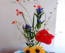 お花の飾り方を個別でアドバイスします 家庭を華やかに！台所やトイレの花瓶の花を綺麗に飾るアドバイス イメージ4