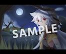 かわいい厚塗り風SNSアイコンの制作など承ります 商用利用可。配信や動画一枚絵などにも対応！ イメージ7