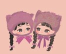 アイコン、サムネ等に♡最適なイラストを描きます 柔らかな雰囲気のイラスト♡お写真を元に作成も可能です！ イメージ2