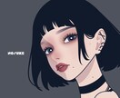 商用OK✅サムネ・アイコン・ヘッダーなど描きます 活動者様大歓迎❣️綺麗/クール/オシャレな女の子お描きします イメージ8