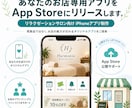 リラクゼーションサロン向けアプリ制作します お店専用アプリをAppStoreに公開しブランド力を高めます イメージ1