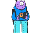 ポップでキャッチーなキャラクターをデザインします あなたをオリジナルキャラクターに変身させてみませんか？ イメージ2