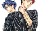 90〜00年代漫画アニメ風イラストを描きます 90〜00年代のレトロなイラストになります イメージ4