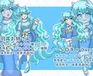 完成品！羽耳お姉さんの立ち絵＋SDを販売します すぐお渡し可能！デフォルト含め全22種類の立ち絵です！ イメージ1