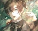 雰囲気のあるSNSアイコンを制作します ご希望に合わせて制作。通常3日でお届けします イメージ2