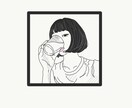 シンプルなイラストを、お届けします オリジナルイラストゲットしてみませんか？ イメージ3