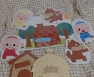 制作や壁面などの作業を代行して行います 可愛い制作・壁面つくります♪見た目や個数・金額は相談OK！ イメージ3