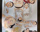 写真からA4サイズのコラージュ原画を制作します 写真10枚をもとに、A4原画一点を仕上げます イメージ8