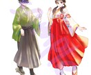 アイコン、1枚絵、立ち絵、ミニキャラお描きします 丁寧なヒアリングを心掛けて作成しております！！ イメージ4