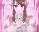 イラストやアイコンを描きます 甘苦く、怖萌えたっぷりな世界観をお届け ♪ イメージ2