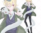 TRPG等に使える立ち絵を制作します 厚塗りタッチで可愛らしいイラストをお作りします♪ イメージ7
