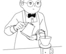 ラフから線画描き起こし、ご要望あれば色塗りできます 線画作業代行！下書きやラフ段階からの線画描き起こしします イメージ9