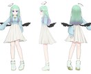 1から！Vtuver向けLive2Dモデル作ります キャラデザから動き付けまで！お見積もり･ご相談だけでもOK イメージ2