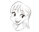 アニメーションのスケッチ風似顔絵ます あなたや家族、お友達のお顔をかわいいイラストにしちゃいます！ イメージ1