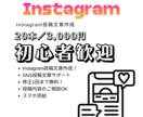 Instagram投稿文を20本作成します スマホだけでOK｜初心者向け投稿文サポート イメージ1
