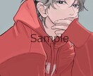 イケメンイラスト、あなただけの夢絵を描きます 修正無制限！ずっと見ていたくなる胸きゅん1枚を制作します イメージ9