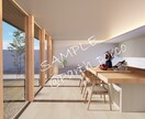 オフィス・店舗・住宅の高品質3Dパース作成します 手書きスケッチでもOK！デザインの「見たい」をカタチへ イメージ2