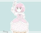 SNSのアイコン用イラストをお描きします お花やスイーツモチーフの可愛らしいイラストをお描きします！ イメージ3