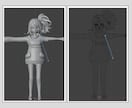 Vtuber向けオリジナル3Dモデル制作いたします 企業クオリティなキャラデザ～3Dモデリング・セットアップまで イメージ5