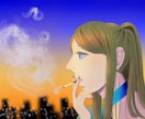 独特の絵柄でイラスト作成します イラスト・キャラクター・独特の画風、世界観で表現。 イメージ8