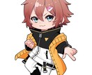 ちびキャラ立ち絵、アイコン描きます 男の子も女の子もカッコよく、可愛く仕上げます！ イメージ2