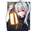 見栄えするかっこいい！かわいい！1枚絵お描きします 通常の価格よりリーズナブルに1枚絵お描きします！ イメージ8