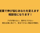 伸び悩んでいる営業マンの相談に乗ります 〜中小企業営業、エンタープライズ企業営業はお任せください〜 イメージ1