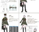VTuber用Live2Dモデル作ります キャラデザ、立ち絵、モデリング、導入全てお任せください！ イメージ4