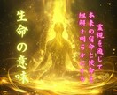 貴方の本来の宿命•使命を霊視により言語化致します 宿命使命を明らかにし魂に刻まれた本当の自分、生命の意味を知る イメージ1