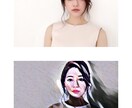 写真風イラスト書きます SNSアイコン、記念日やプレゼント用などにどうぞ(o^^o) イメージ2
