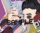 SNS用アイコンやヘッダー描きます オリジナルなので一枚しか存在しません！ イメージ1